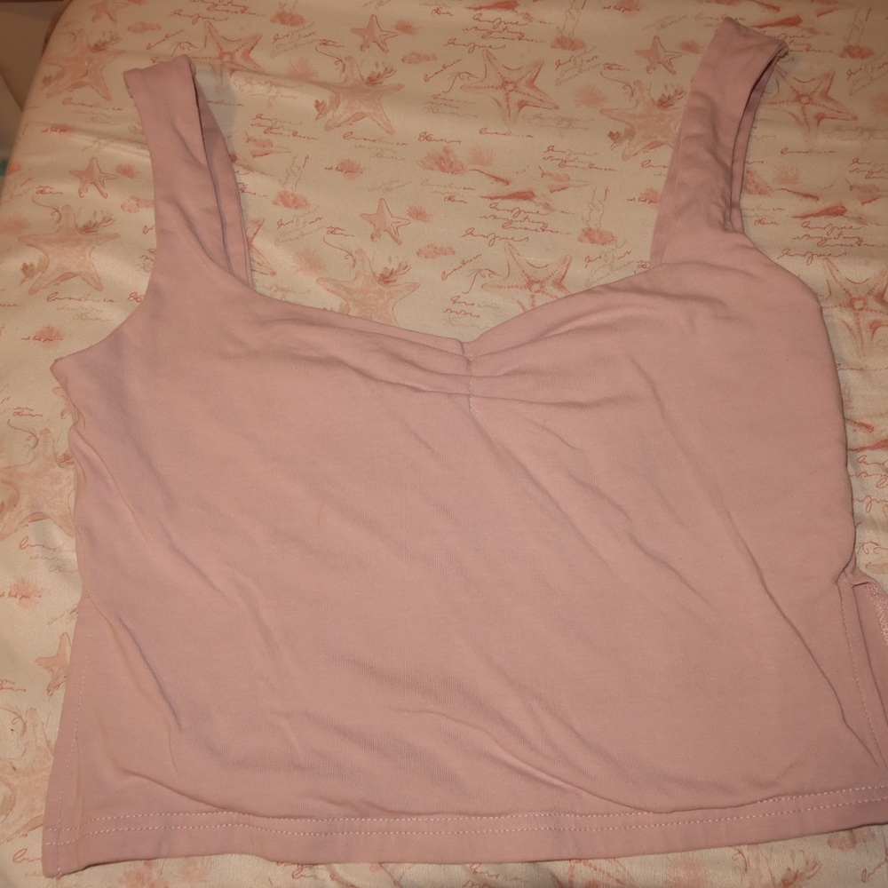 Light Pink Sleeveless Top